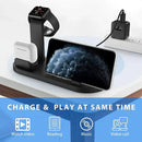 Compatible With Apple, Three-in-one Charging Watch Holder for iwatch Aripods